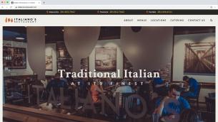 Italiano's Restaurant Website