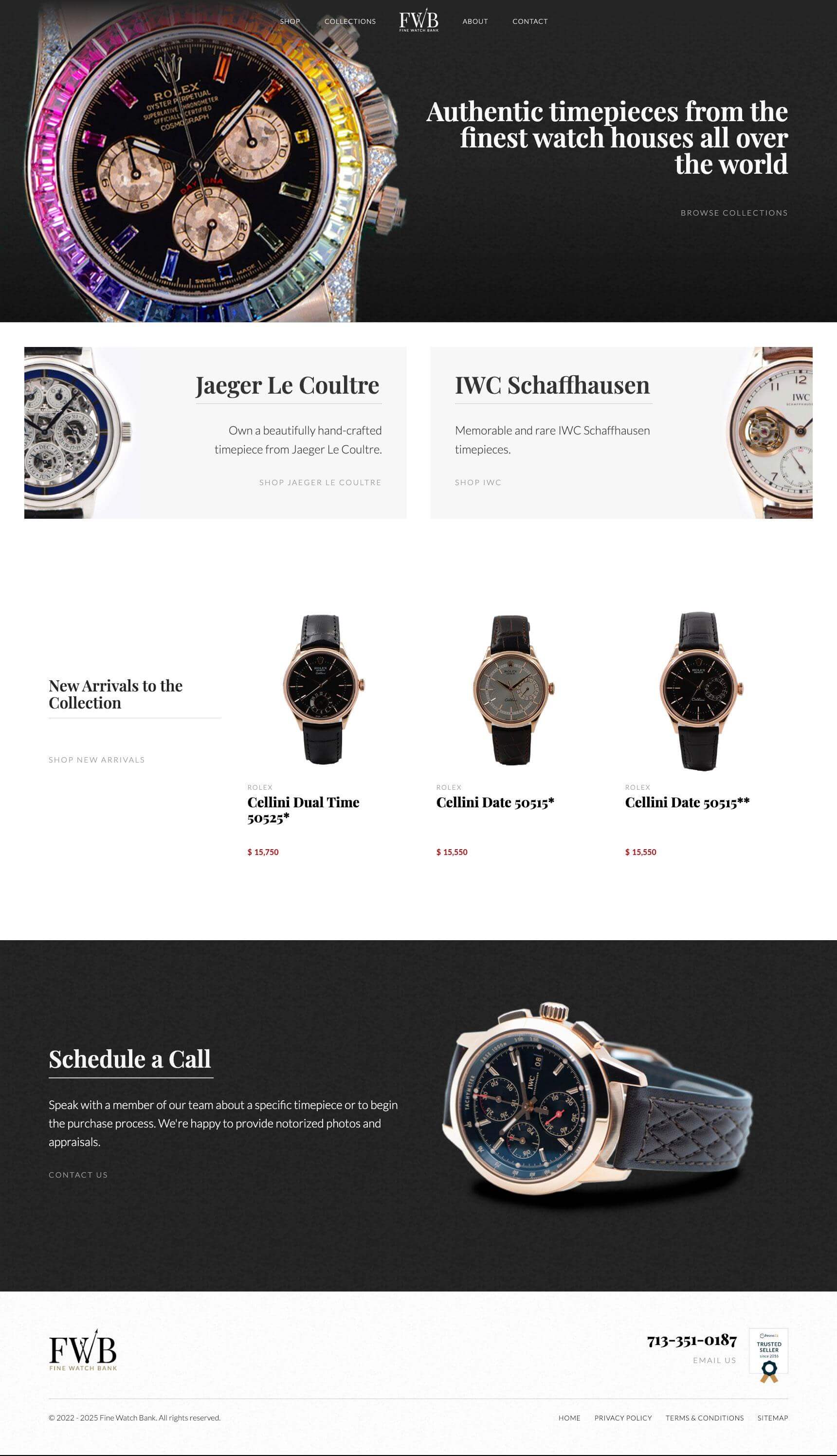 Fine Watch Bank